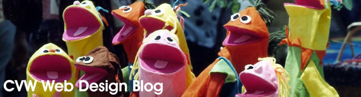CVW Web Design Blog - Puppets