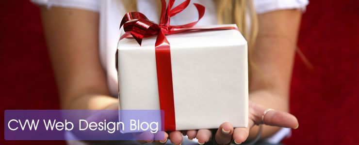 CVW Web Design Blog - Hands With Present