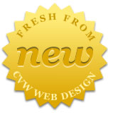 New - fresh from CVW Web Design
